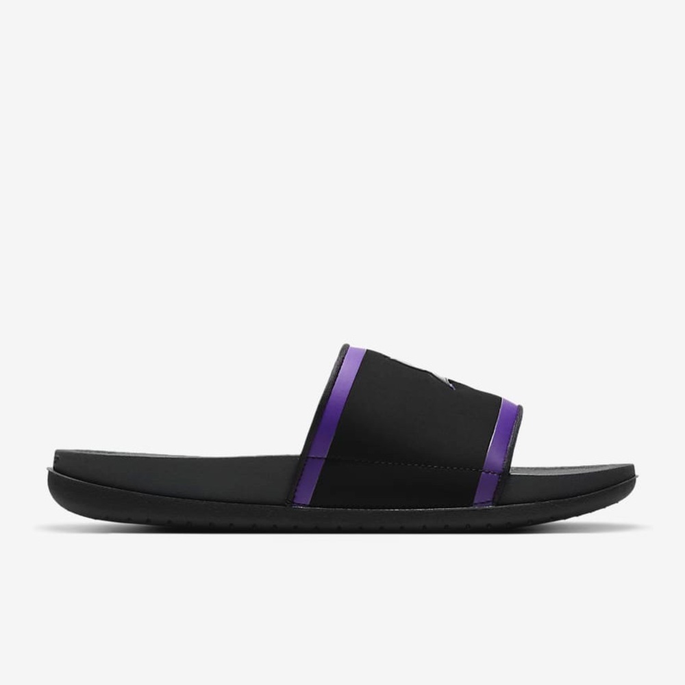 New In Box Mens Nike Minnesota Vikings Leather Strap Sandals Multiple Sizes - Picture 3 of 4